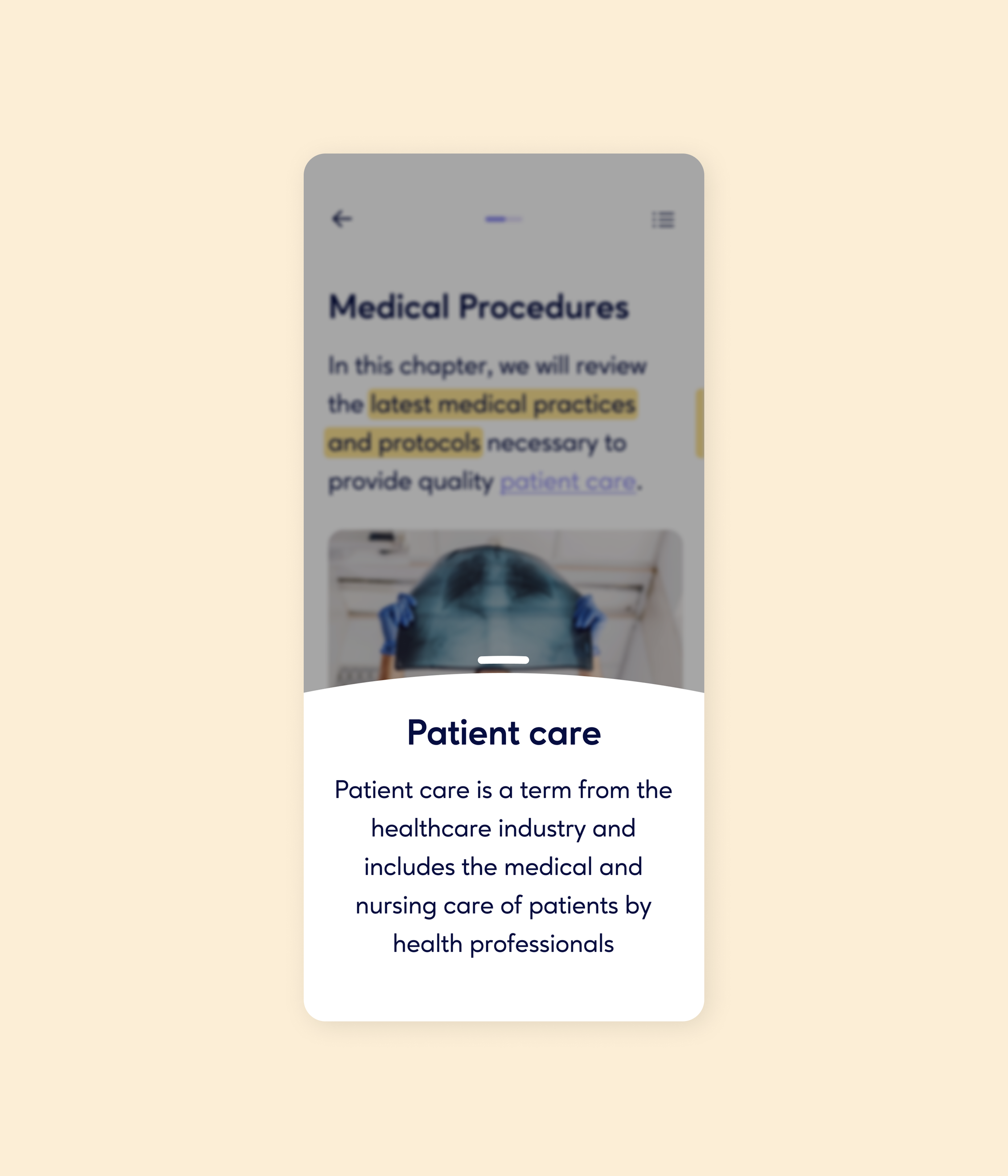 Ureka App Glossar