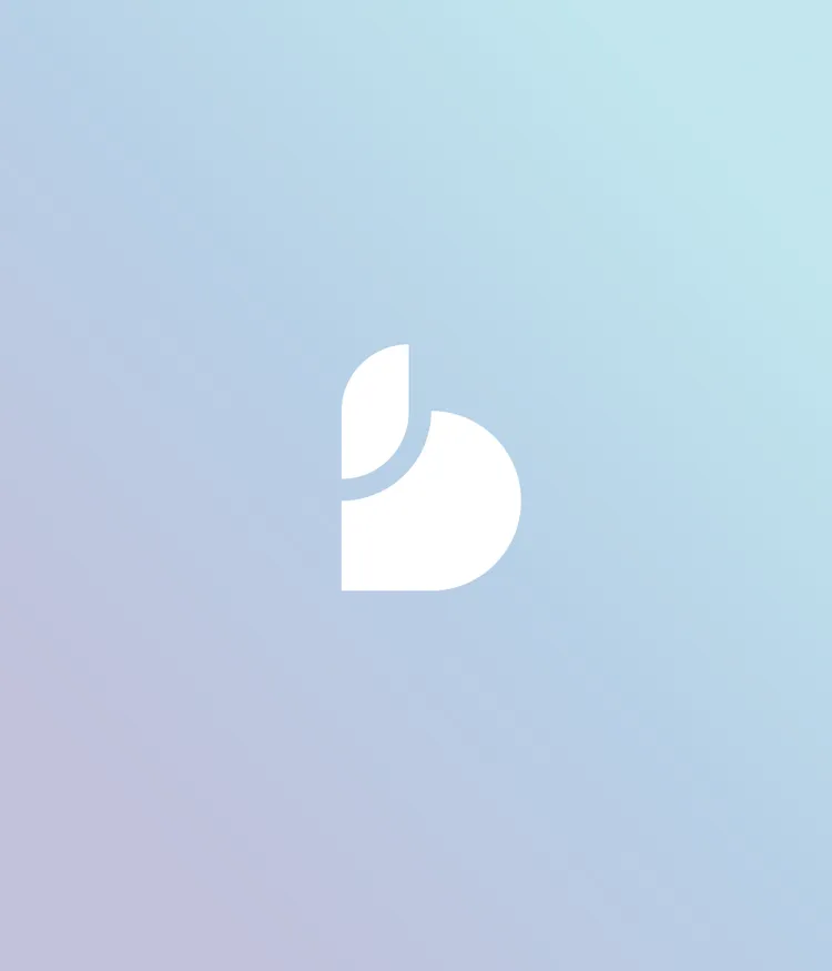 Blueforte picture mark on their light signature gradient